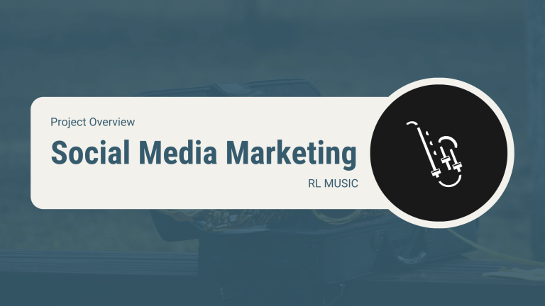 Social Media Marketing – RL MUSIC
