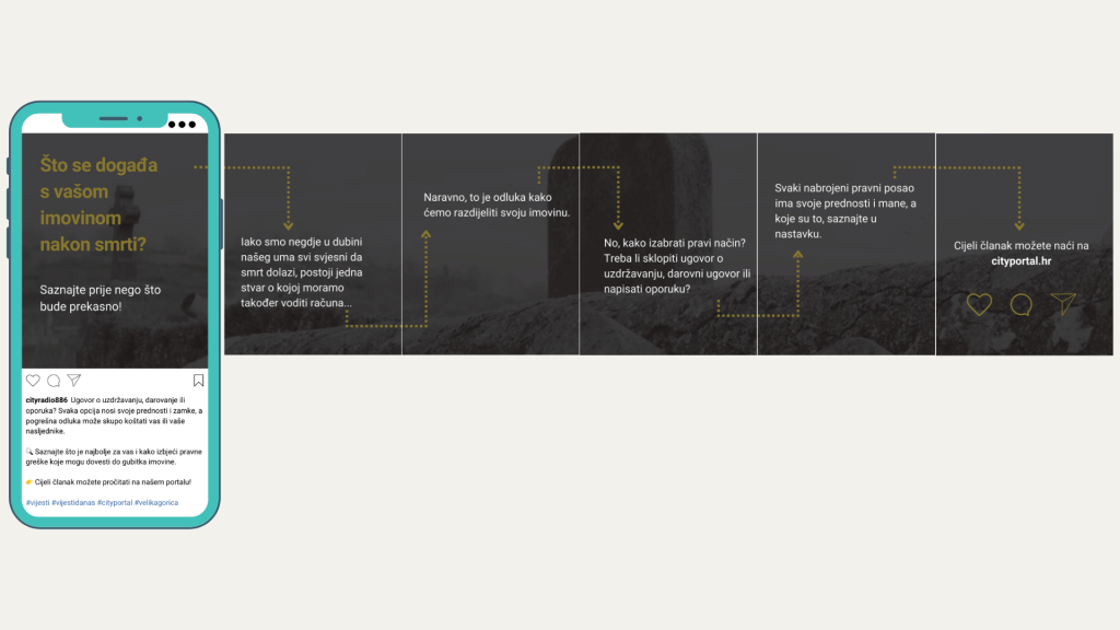 City radio Instagram content 2