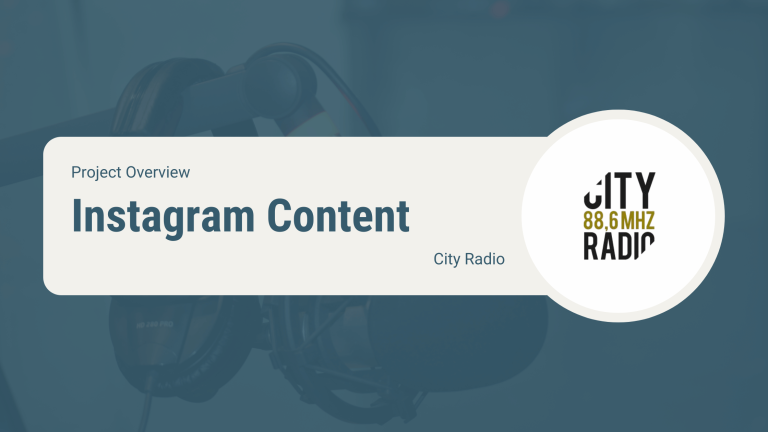 Instagram Content for City Radio